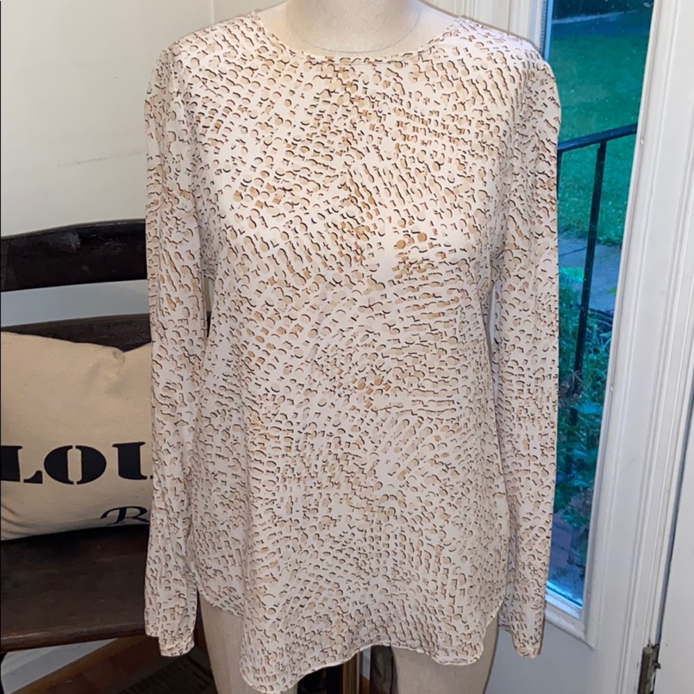 WHBM silk blouse